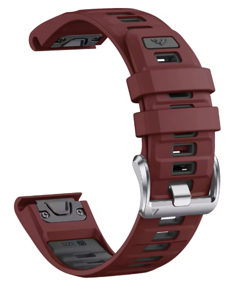 Nyhet! Silokonreimer i 20mm til Garmin – Perfekt til din Fenix 8-43mm/7s/6s/5s Plus m.fl