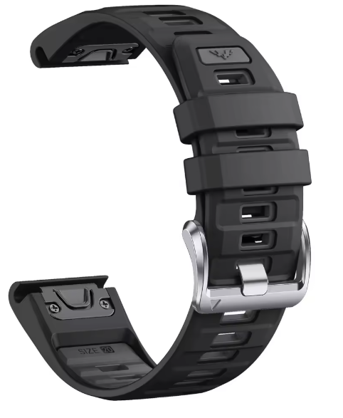 Nyhet! Silokonreimer i 20mm til Garmin – Perfekt til din Fenix 8-43mm/7s/6s/5s Plus m.fl