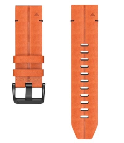 Håndlaget 100% skinnreim til din Garmin klokke i 22 og 26mm!