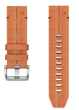 Håndlaget 100% skinnreim til din Garmin klokke i 22 og 26mm!