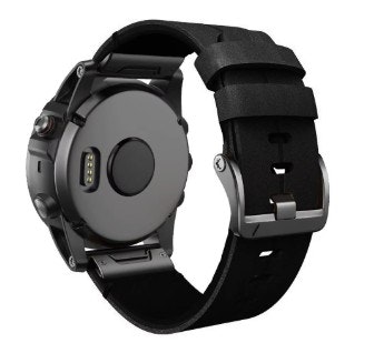 Håndlaget 100% skinnreim til din Garmin klokke i 22 og 26mm!