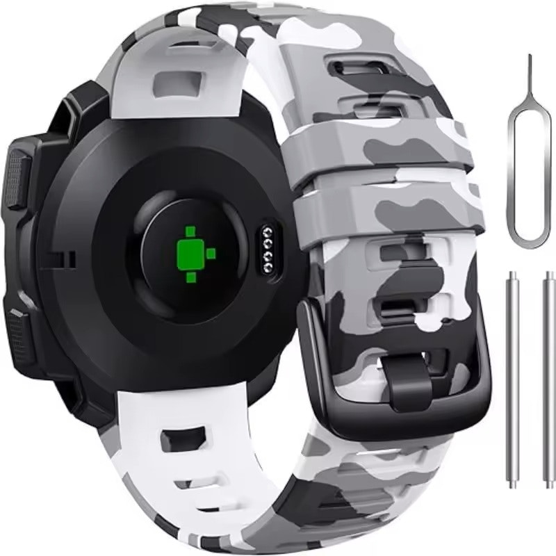 Camouflage-reimer til Garmin Instinct – Komfort, stil og holdbarhet!