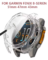 Skjermbeskyttere og Herdet Glass-cover til Garmin Fenix 8-serien