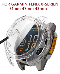Skjermbeskyttere og Herdet Glass-cover til Garmin Fenix 8-serien