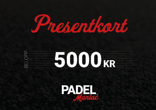 Presentkort - 5000 kr