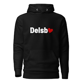 Hoodie Delsbohjärta - Unisex