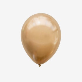 Ballong 28 cm- Chrome Guld