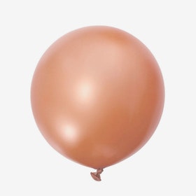 Jätteballong - Roséguld