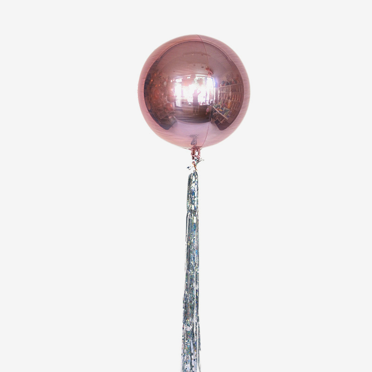 Ballongbukett - Tailed Orbz - Rosé