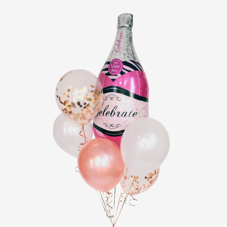 Ballongbukett - Rosé Bubbles