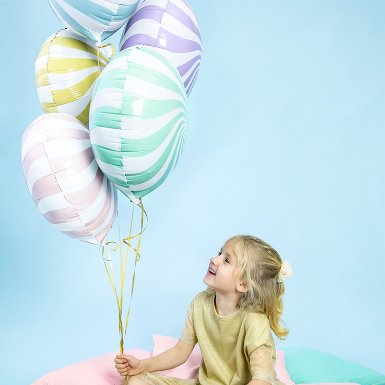 Folieballong - Candy Puderrosa
