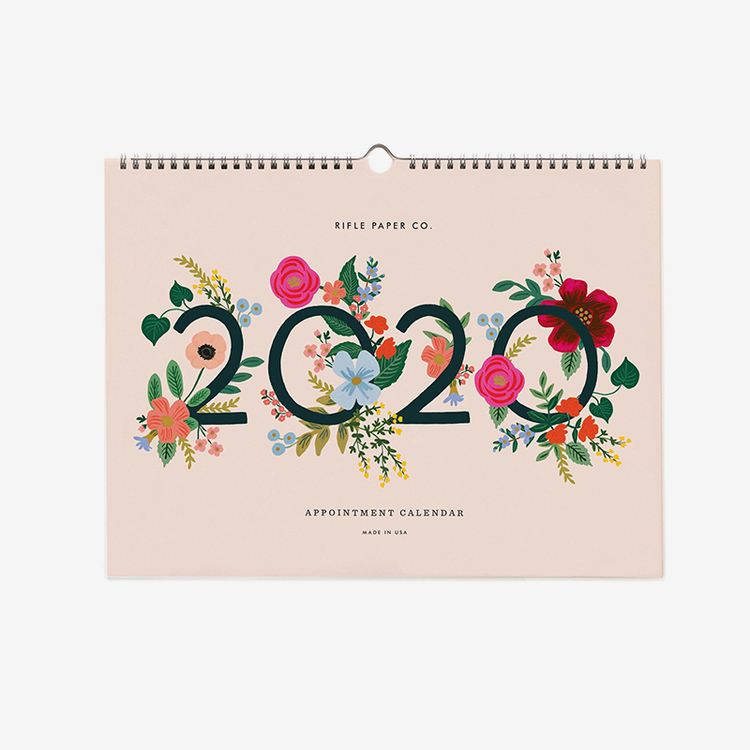 Väggkalender - 2020 Wild Rose - Rosa