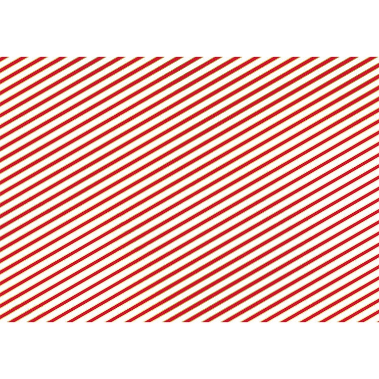 Presentpapper Red Sripes