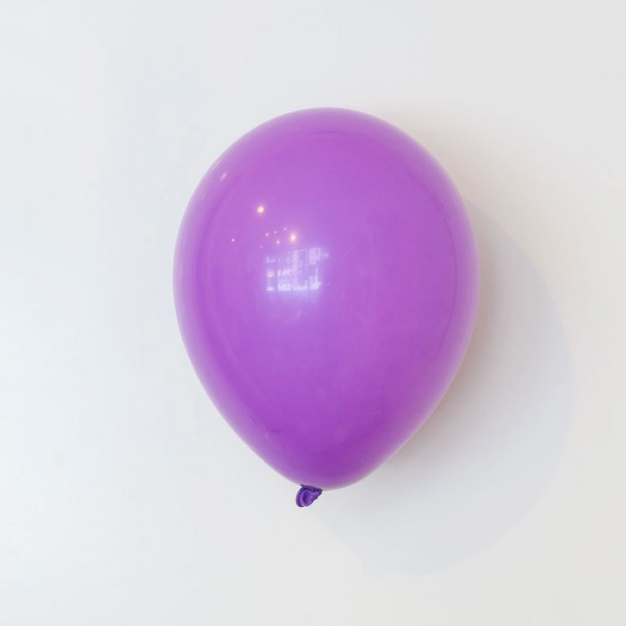 Heliumfylld latexballong 28cm - Lila