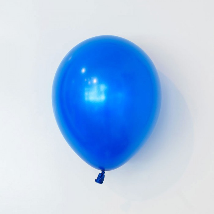 Heliumfylld latexballong 28cm - Mörkblå