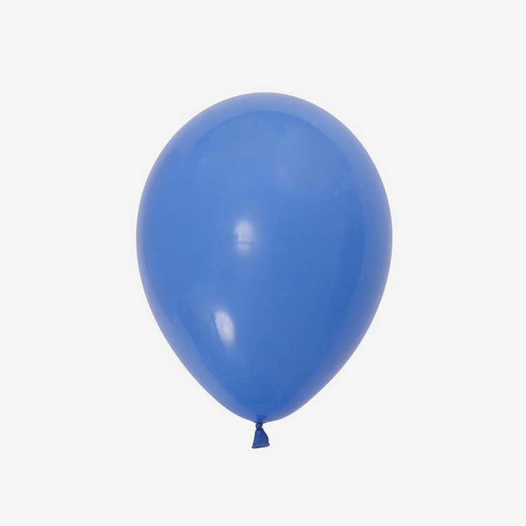 Heliumfylld latexballong 28cm - Periwinkle blue