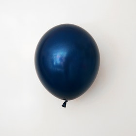 Heliumfylld latexballong 28cm - Midnight Blue