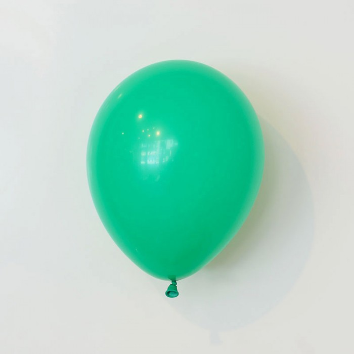 Heliumfylld latexballong 28cm - Vintergrön