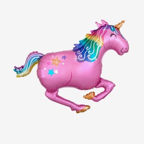 Heliumfylld folieballong - Pink Unicorn