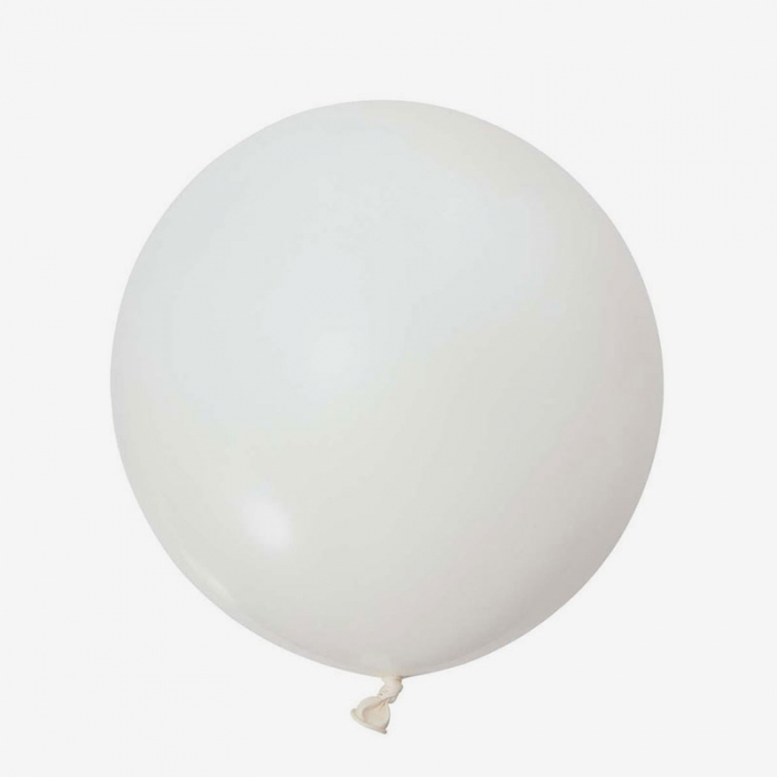Heliumfylld Jätteballong - Vit