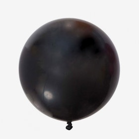 Heliumfylld Jätteballong - Svart