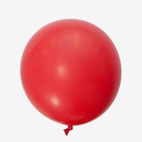 Heliumfylld Jätteballong - Röd