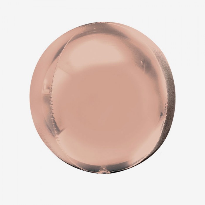 Heliumfylld Folieballong - Orbz Rosé