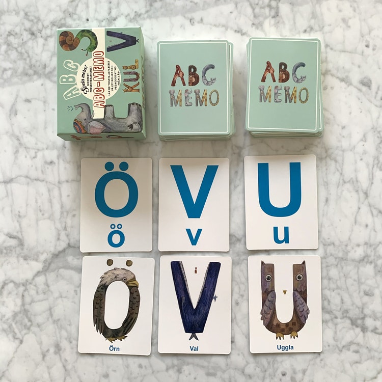 Spel - ABC Memo