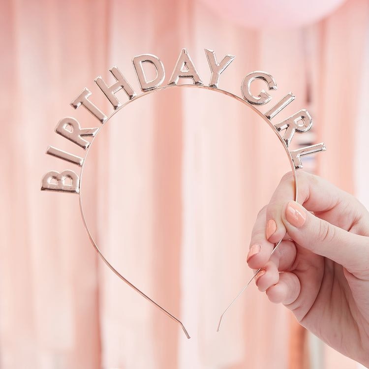 Diadem - Birthday Girl - Rosé