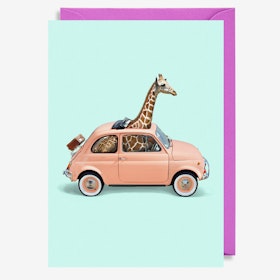 Kort - Giraffe Car