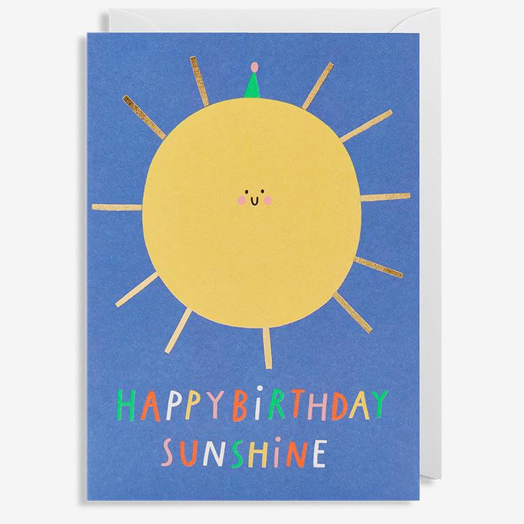 Kort - Happy Birthday Sunshine