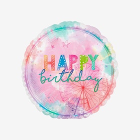 Folieballong - Happy Birthday - Coachella