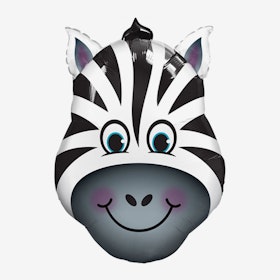 Folieballong - Happy Zebra