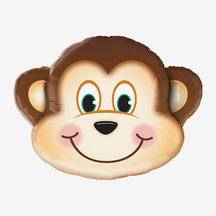 Folieballong - Happy Monkey