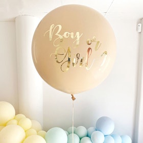 Jätteballong - Gender Reveal - Boy or Girl