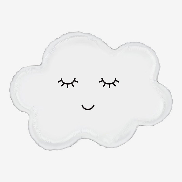 Heliumfylld Ballong - Sleepy Cloud