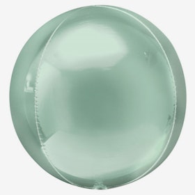 Ballongpost - Folieballong - Orbz Mint