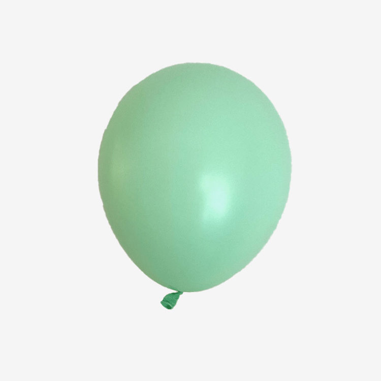 Heliumfylld latexballong 28cm - Mintgrön