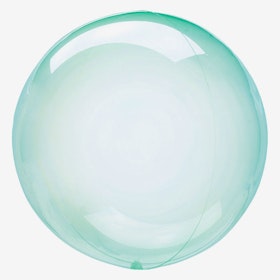Ballong - Crystal Clear - Grön