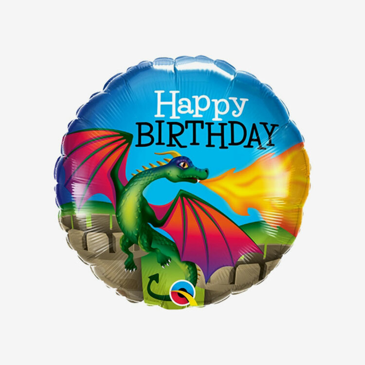 Folieballong - Happy Birthday - Drake