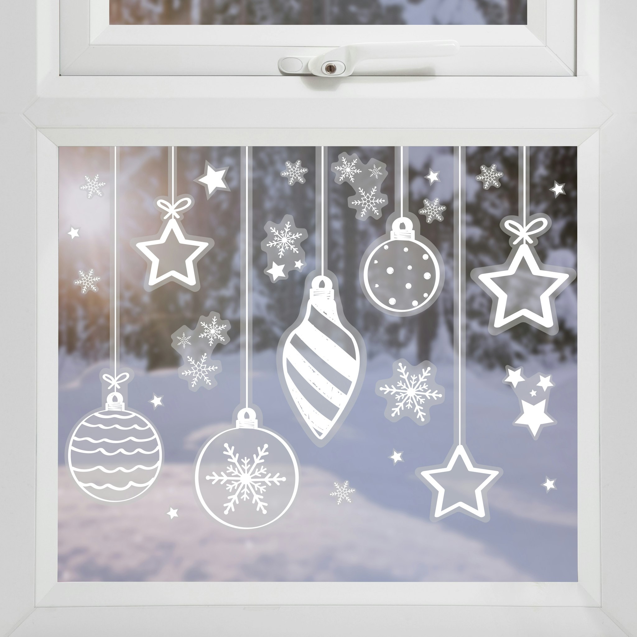 Window stickers - White