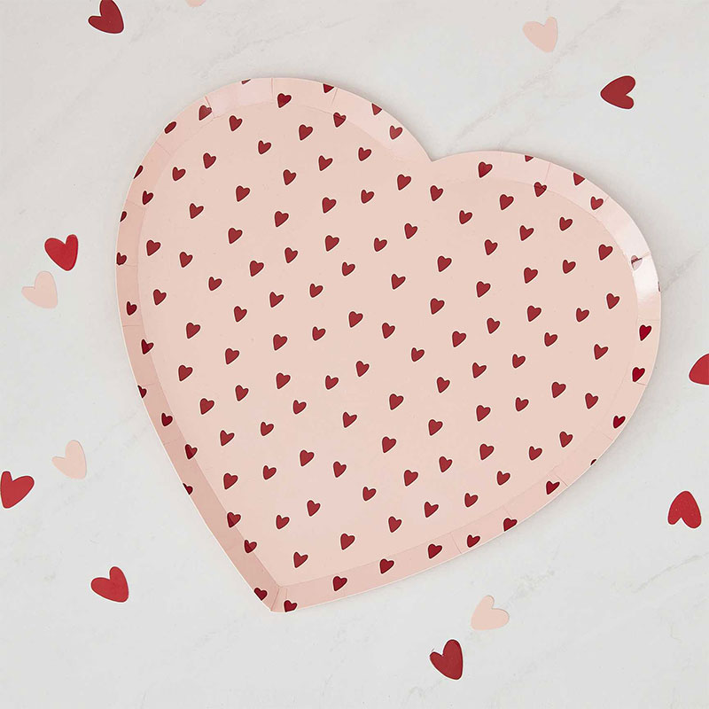 Tallrikar - Hearts - Valentines