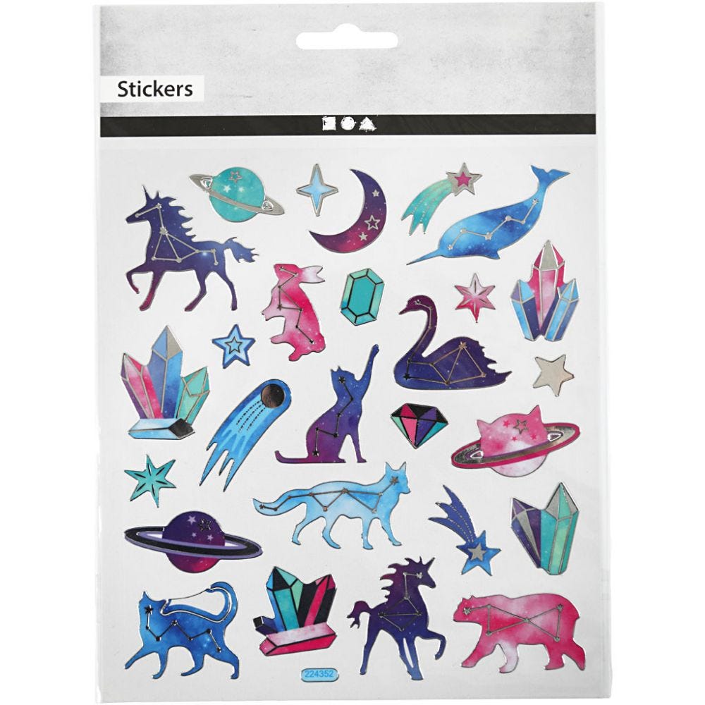Stickers - Djur med stjärntecken