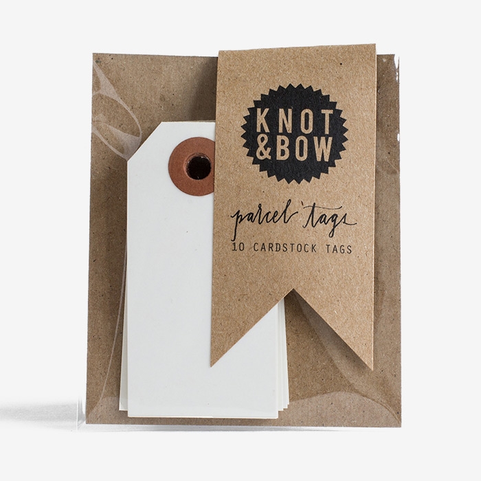 Etiketter Vita - Knot & Bow