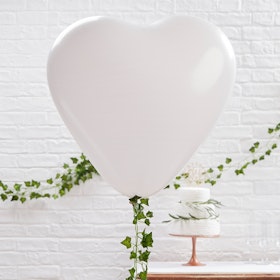 Ballonger - Vita Hjärtan Stora