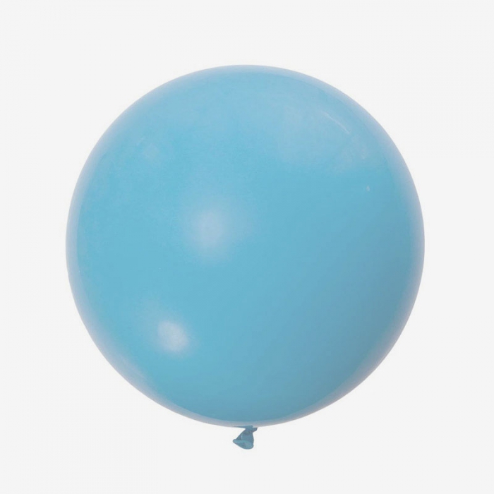 Jätteballong - Ljusblå