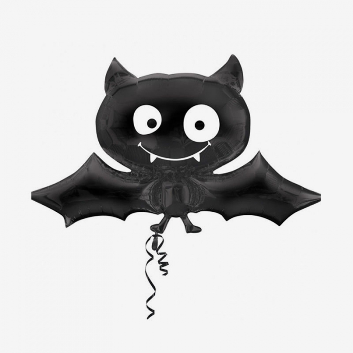 Folieballong - Black Bat