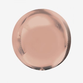 Folieballong - Orbz Rosé guld