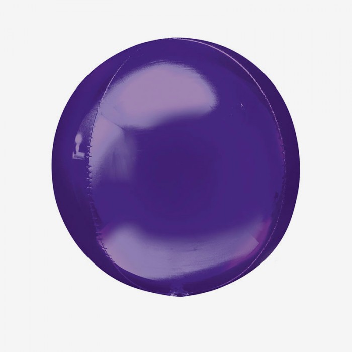 Folieballong - Orbz Lila