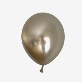 Ballong 28 cm - Vit guld